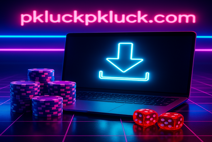 pkluck অ্যাপটির বিনামূল্যে ডাউনলোডযোগ্যতা 강조 করা একটি ব্যানার