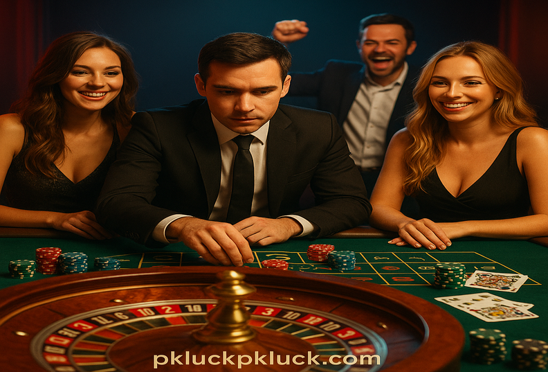 pkluck প্ল্যাটফর্মে অনলাইন গেমগুলোর বৈচিত্র্য ও জনপ্রিয় সরবরাহকারীসমূহকে প্রদর্শন করে এমন একটি চিত্র।